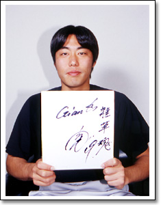 上原選手写真